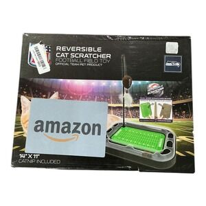 Pets First - Seattle Seahawks‎ Cat Scratcher 8707 - NFL Kitty Toy